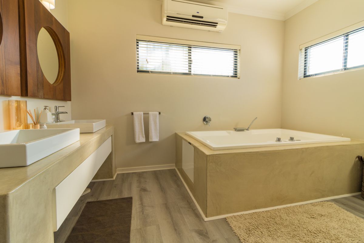 Master bathroom