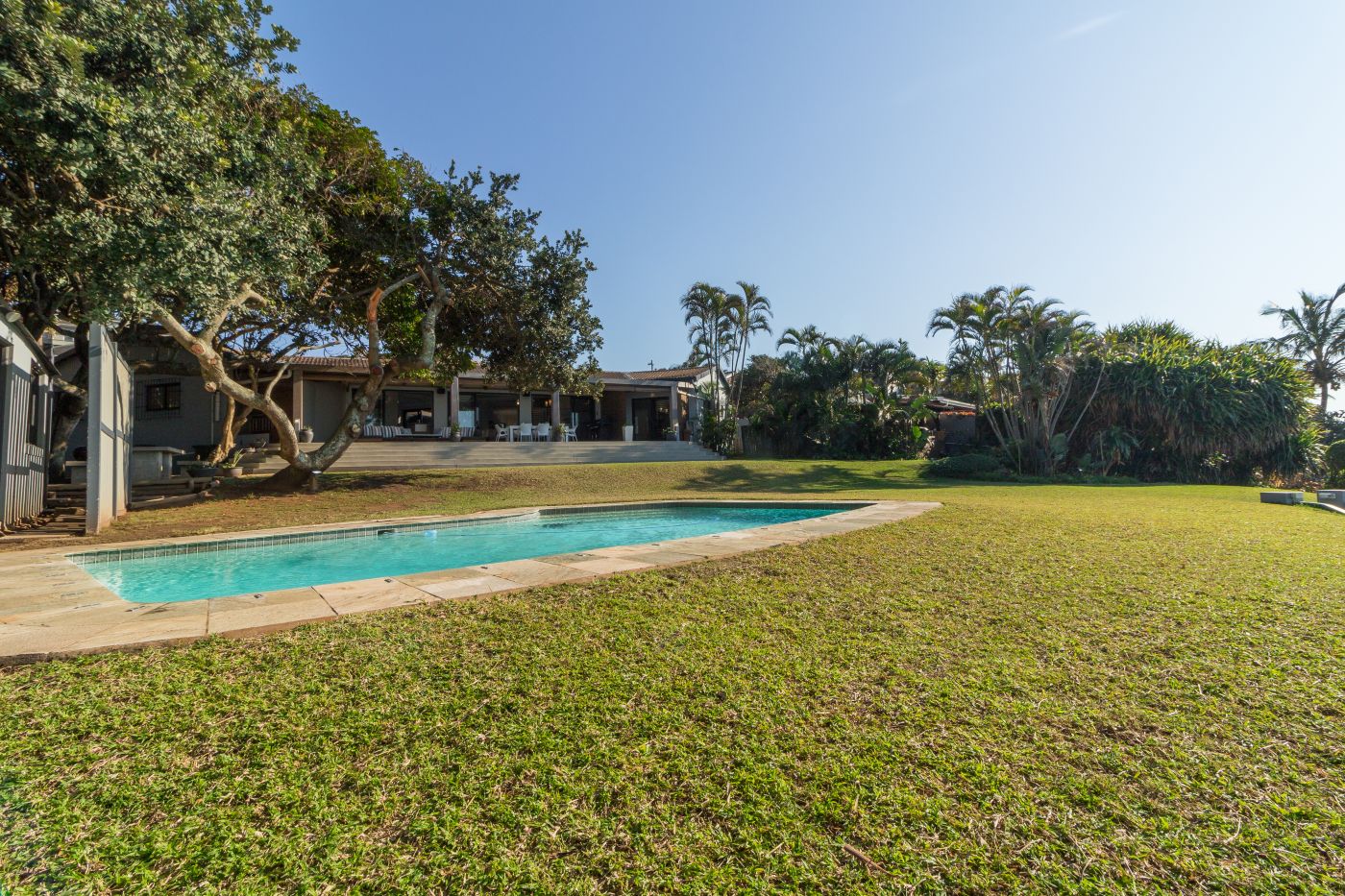 Pool and garden